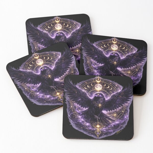 Item preview, COSMIC RAVEN — GUARDIANE DELL’OMBRA designed and sold by KingofHearts25.
