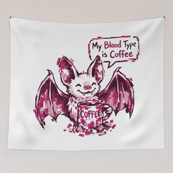 Item preview, My Blood Type is Coffee designed and sold by XYZ LAB by Jesuperman.