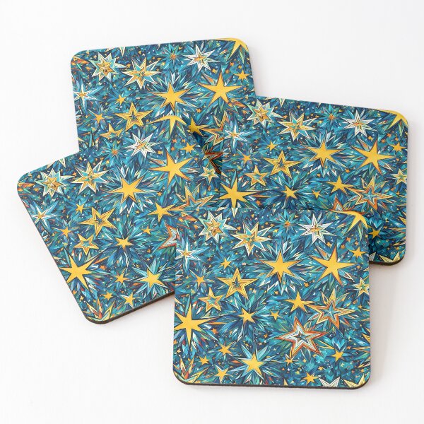Item preview, Abstract Colorful Stars designed and sold by Jeallan Designs.