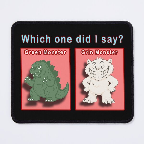 Item preview, Minimal Pair: Green Monster - Grin Monster designed and sold by panter.