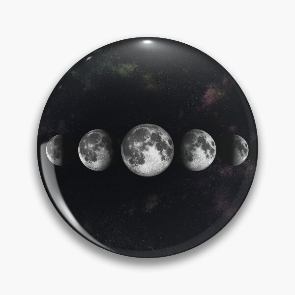 Item preview, lunar phases celestial cycle - mystic cosmic nebula. designed and sold by FahdSpaceArt.