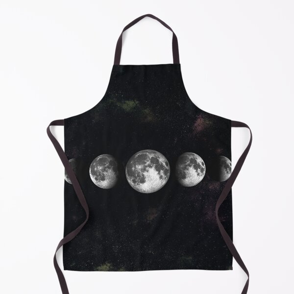 Item preview, lunar phases celestial cycle - mystic cosmic nebula. designed and sold by FahdSpaceArt.