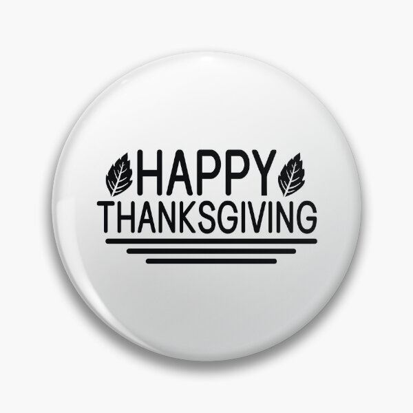 Item preview, Happy Thanksgiving - Cute Autumn Holiday Turkey Feast Family Gift designed and sold by FuzionRaptor.