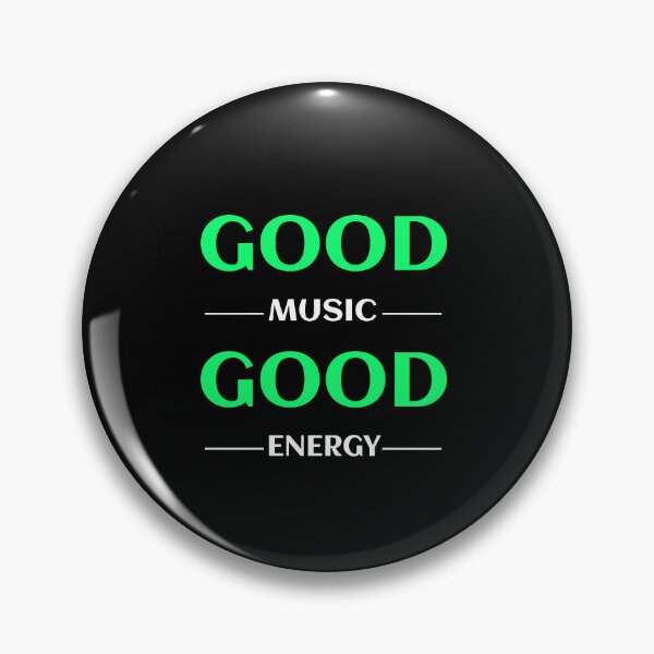Item preview, Good Music. Good Energy. designed and sold by TheFineShirt.