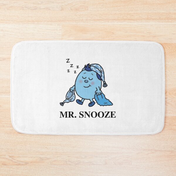 Item preview, Mr Snooze Character Funny Cartoon Blue Animated Sleep Bed Bedroom Tired Relatable Feeling designed and sold by SamiraArts.