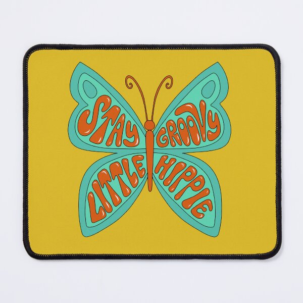 Item preview, Stay groovy little hippie butterfly designed and sold by ChelseaZo.