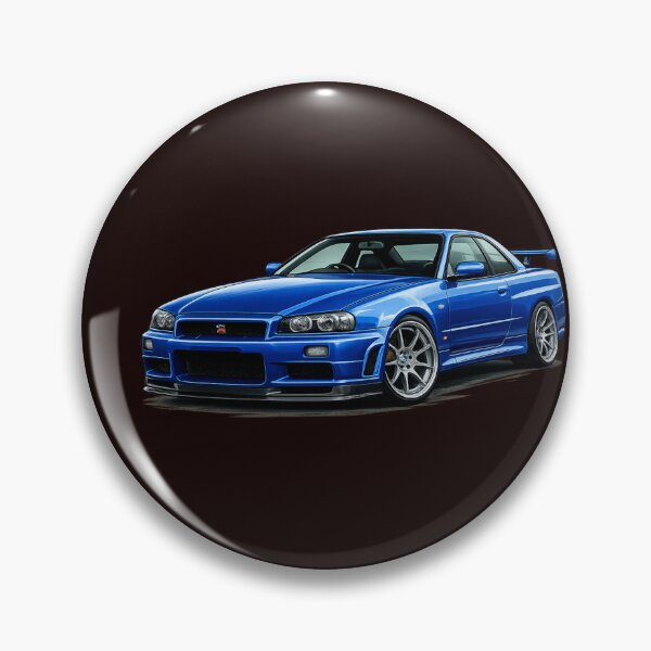 Item preview, Blue Retro Japanese Drift Car designed and sold by Hobby-up.