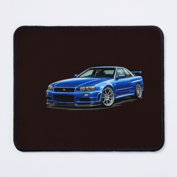 Item preview, Blue Retro Japanese Drift Car designed and sold by Hobby-up.
