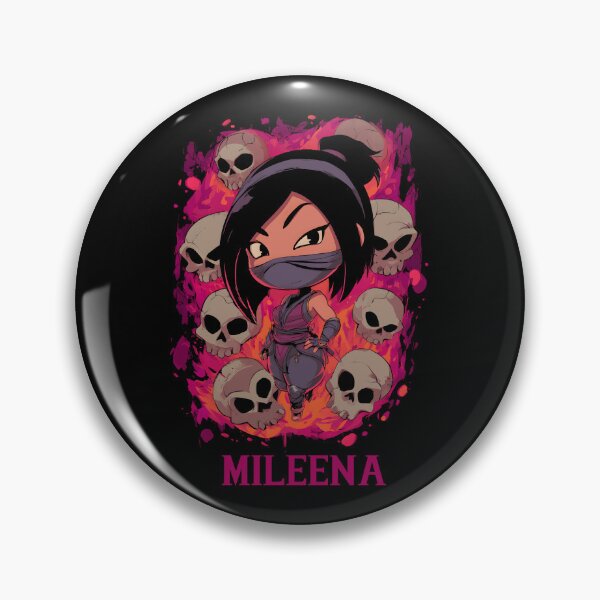 Item preview, Deadly Cute Mileena designed and sold by RatherCreative.