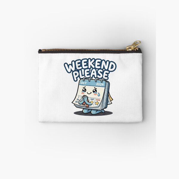 Item preview, Weekend Please Sticker | Work Mood designed and sold by CutePlix.