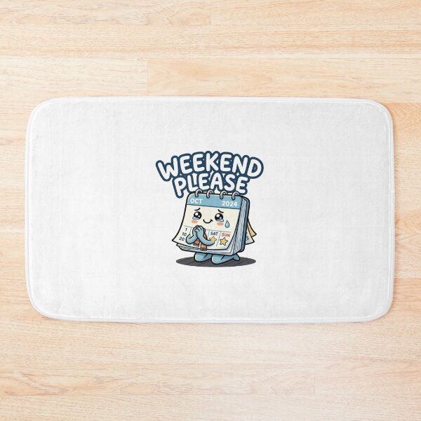 Item preview, Weekend Please Sticker | Work Mood designed and sold by CutePlix.