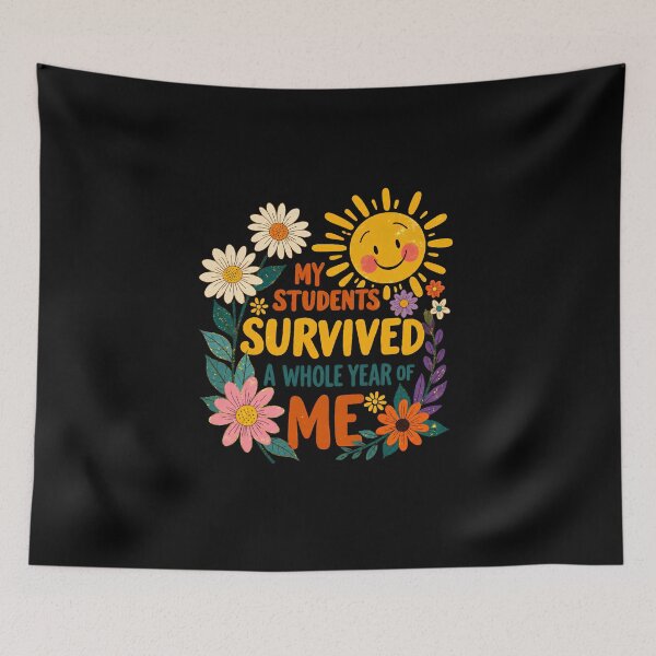 Item preview, Cute Teacher Survival End Year designed and sold by LunaMagicStudio.