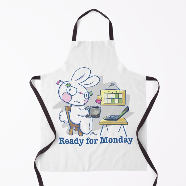 Item preview, Mel the rabbit ready for monday designed and sold by Konopikyu.