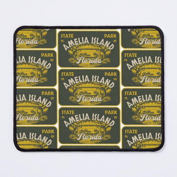 Item preview, Amelia Island State Park, Nassau County, Florida, badge design designed and sold by Wanderful-roads.