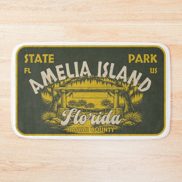 Item preview, Amelia Island State Park, Nassau County, Florida, badge design designed and sold by Wanderful-roads.