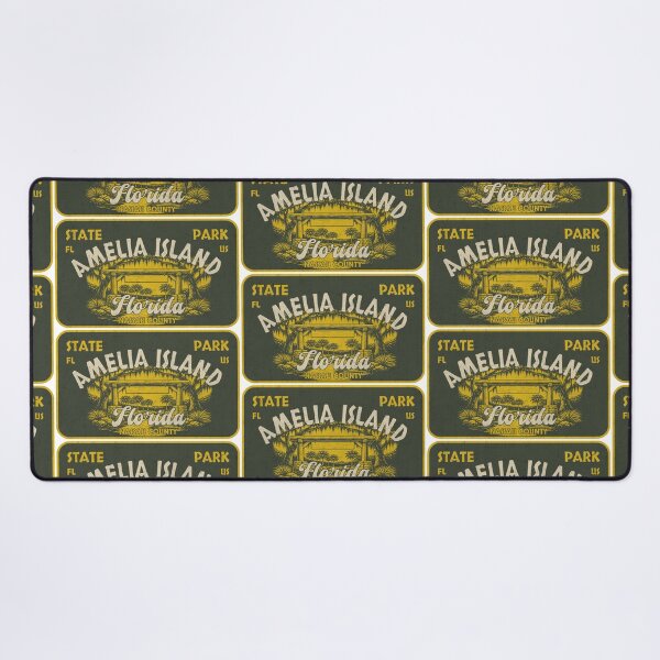 Item preview, Amelia Island State Park, Nassau County, Florida, badge design designed and sold by Wanderful-roads.
