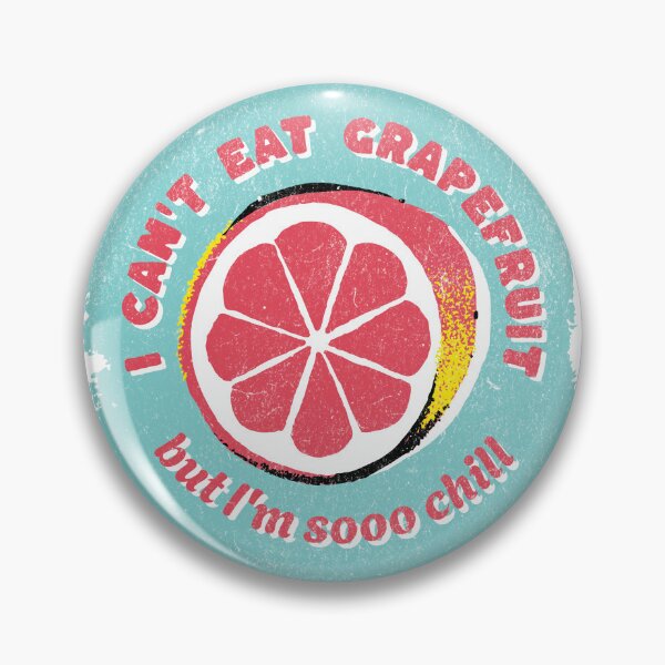 Item preview, Funny Mental Health Shirt Grapefruit Free and Chill Medication Side Effect Spoonie Life Mental Health Sarcasm Invisible Illness designed and sold by RealLifeMerchies.