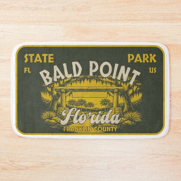 Item preview, Bald Point State Park, Franklin County, Florida, badge design designed and sold by Wanderful-roads.