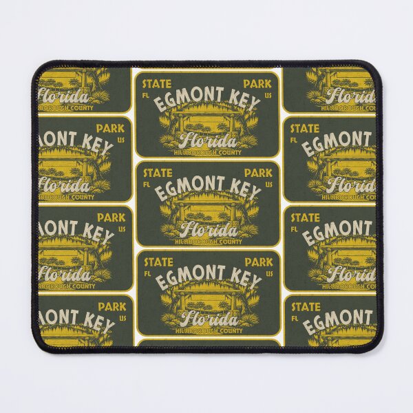 Item preview, Egmont Key State Park, Hillsborough County, Florida, badge design designed and sold by Wanderful-roads.