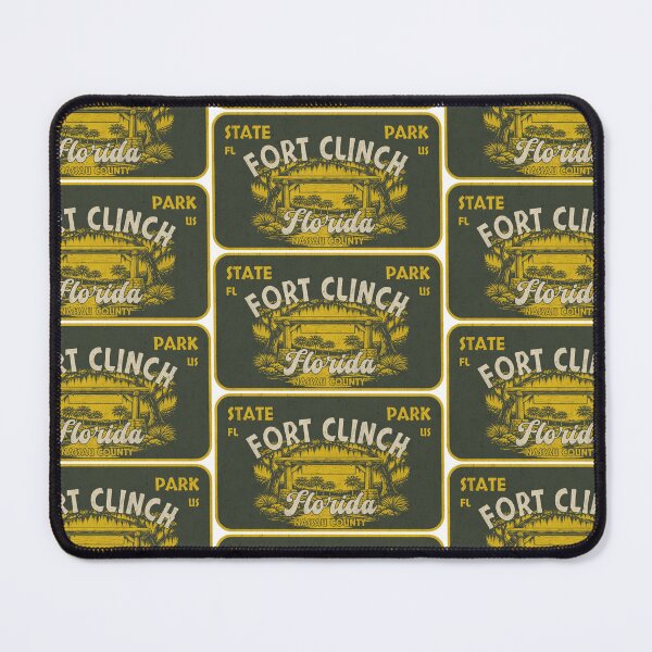 Item preview, Fort Clinch State Park, Nassau County, Florida, badge design designed and sold by Wanderful-roads.
