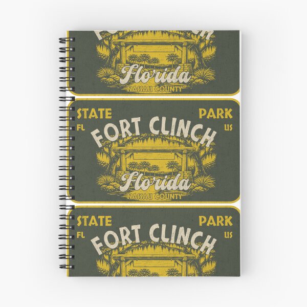 Item preview, Fort Clinch State Park, Nassau County, Florida, badge design designed and sold by Wanderful-roads.
