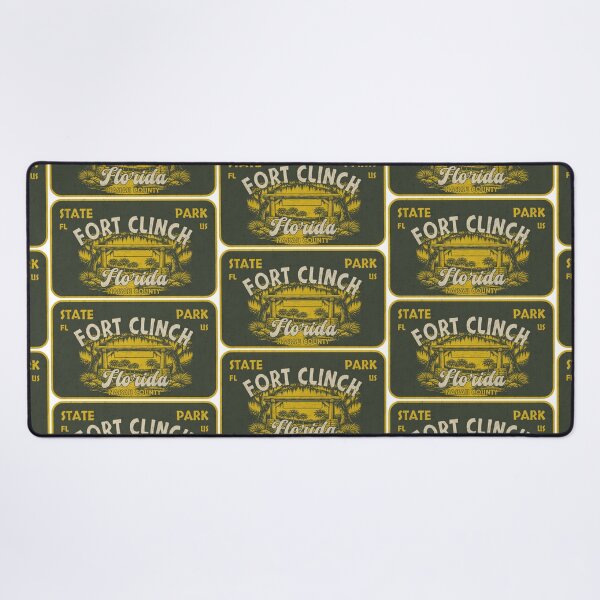 Item preview, Fort Clinch State Park, Nassau County, Florida, badge design designed and sold by Wanderful-roads.
