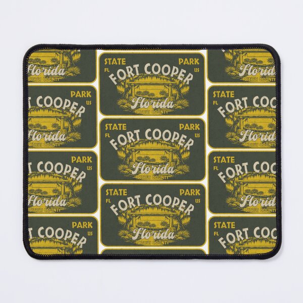 Item preview, Fort Cooper State Park, Citrus County, Florida, badge design designed and sold by Wanderful-roads.