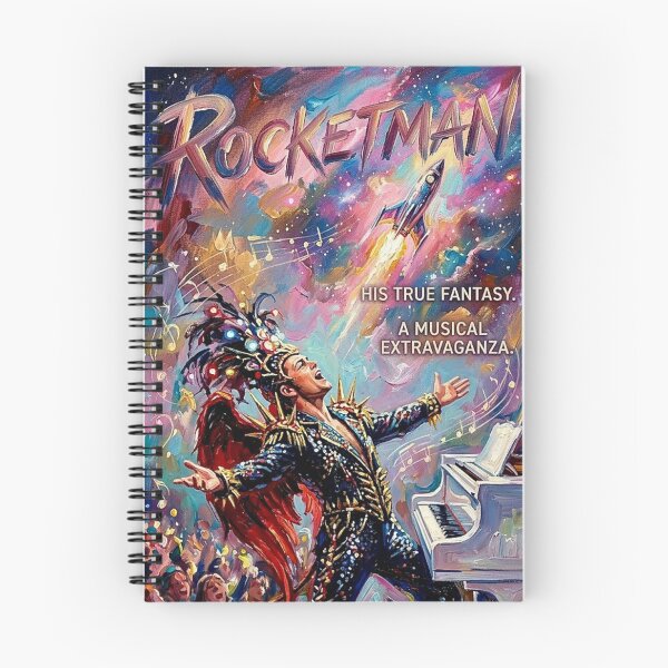 Item preview, Rocketman: His True Fantasy designed and sold by Art's Diner.