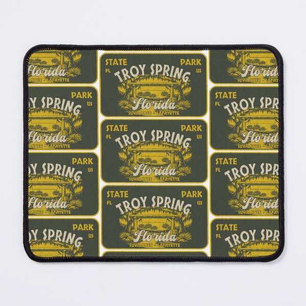 Item preview, Troy Spring State Park, Suwannee - Lafayette, Florida, badge design designed and sold by Wanderful-roads.
