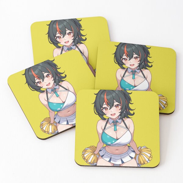 Item preview, Energetic ponytail Officer Cheerleader Girl designed and sold by Jimakmo.