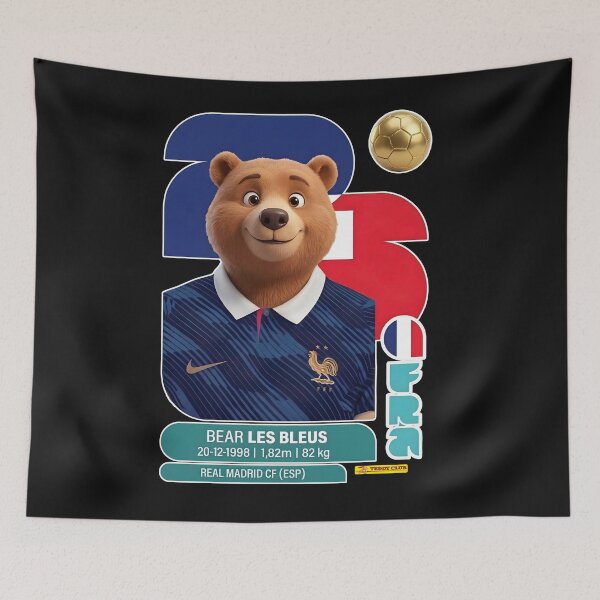 Item preview, World Cup France bear Les Bleus designed and sold by TeddybearClub.