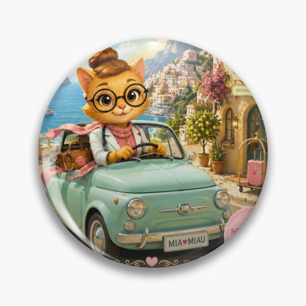 Item preview, Dr. Mia Miau is going to Italy designed and sold by drmiamiau.
