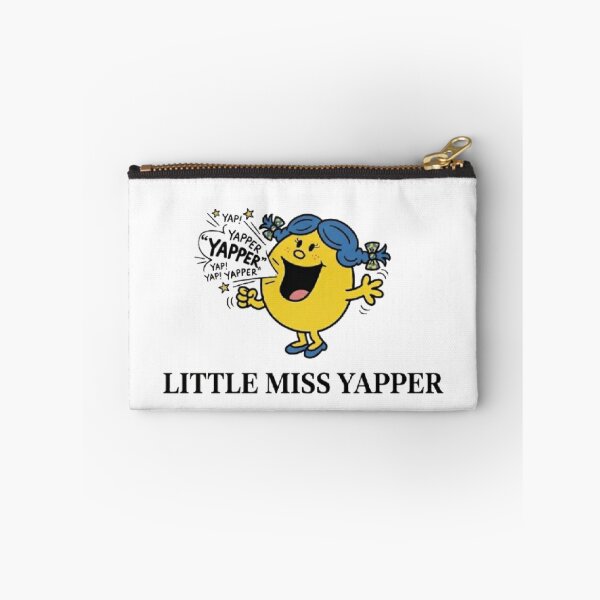 Item preview, Little Miss Yapper Funny Comic Yellow Blue Character Girl Women Meme Tiktok Book designed and sold by SamiraArts.