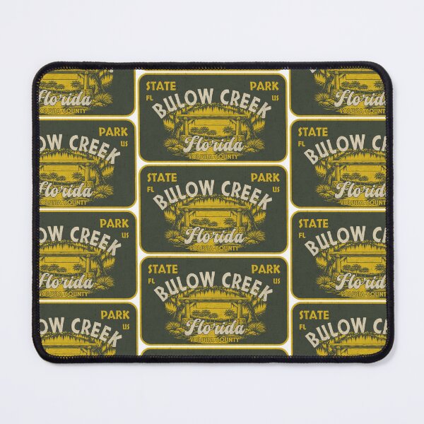 Item preview, Bulow Creek State Park, Volusia County, Florida, badge design designed and sold by Wanderful-roads.