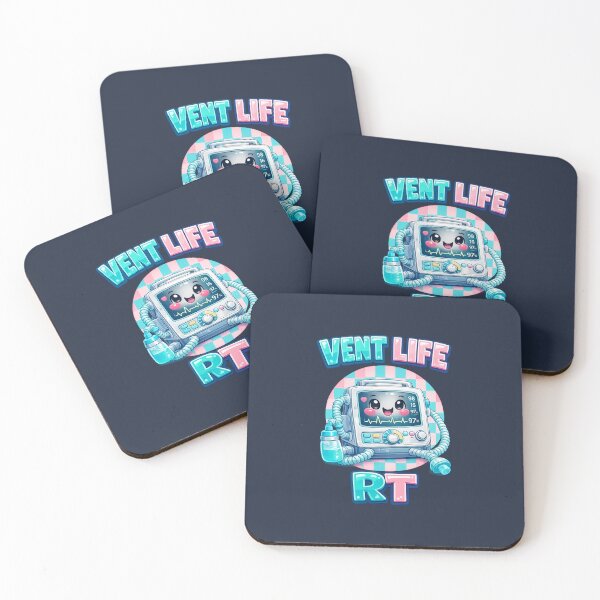 Item preview, Cute Kawaii Ventilator Mascot RT Life Respiratory Therapist Checkerboard Medical Worker Appreciation Week Design designed and sold by ClinicalHubs.