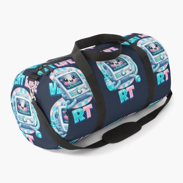 Item preview, Cute Kawaii Ventilator Mascot RT Life Respiratory Therapist Checkerboard Medical Worker Appreciation Week Design designed and sold by ClinicalHubs.