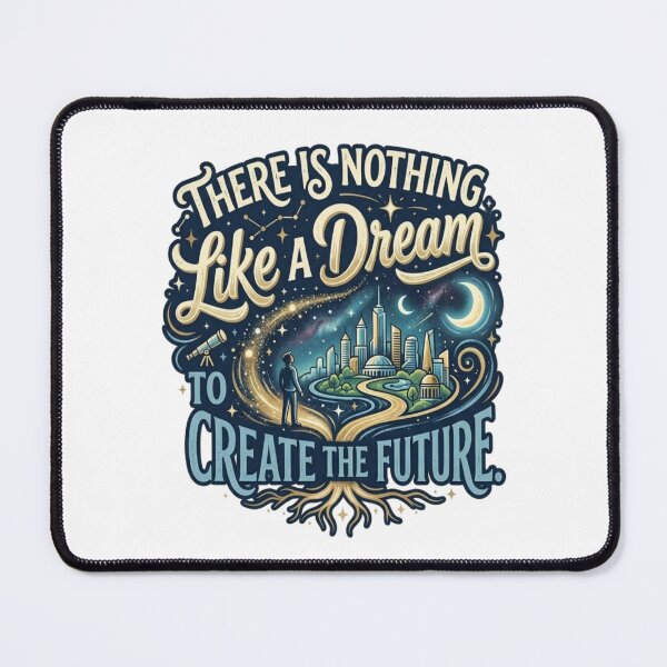Item preview, Inspirational Dream Create The Future Typography Art designed and sold by adlkh.