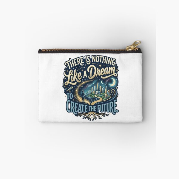 Item preview, Inspirational Dream Create The Future Typography Art designed and sold by adlkh.