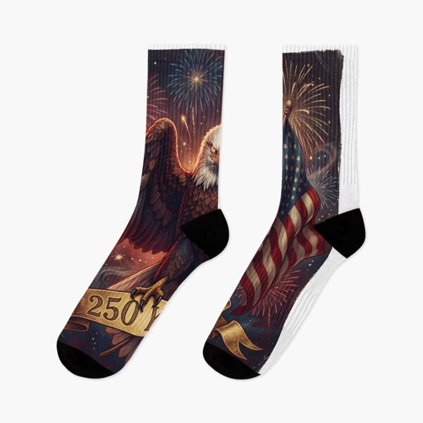 Item preview, Patriotic American Eagle 250 Years - USA 250th Independence Day Art designed and sold by VineVibe16Studio.