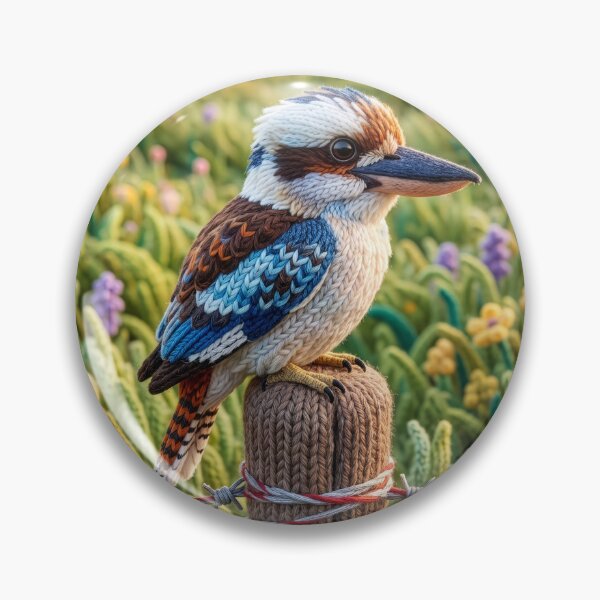 Item preview, Kookaburra Sits on the Old Gum Tree Fence Post designed and sold by Tridentulus.