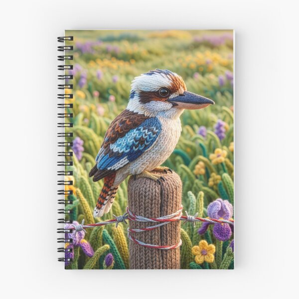 Item preview, Kookaburra Sits on the Old Gum Tree Fence Post designed and sold by Tridentulus.