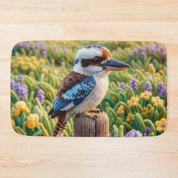 Item preview, Kookaburra Sits on the Old Gum Tree Fence Post designed and sold by Tridentulus.