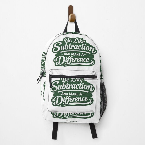 Item preview, Be Like Subtraction And Make A Difference Math Teacher T-Shirt designed and sold by MerchlyMike.