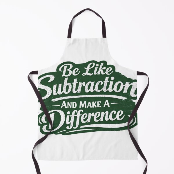 Item preview, Be Like Subtraction And Make A Difference Math Teacher T-Shirt designed and sold by MerchlyMike.