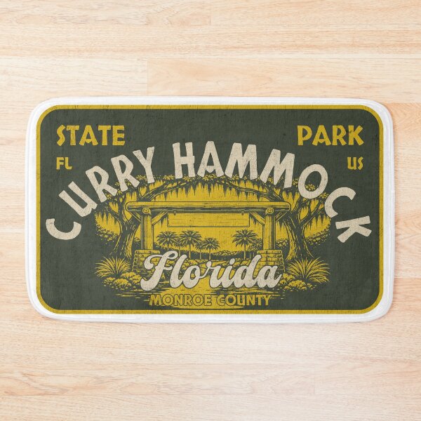 Item preview, Curry Hammock State Park, Monroe County, Florida, badge design designed and sold by Wanderful-roads.