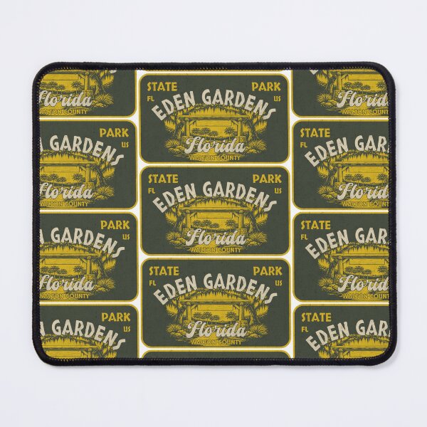 Item preview, Eden Gardens State Park, Walton County, Florida, badge design designed and sold by Wanderful-roads.