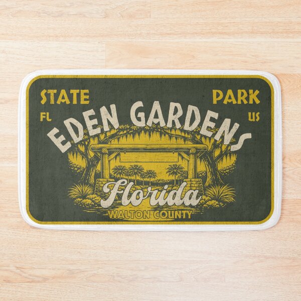 Item preview, Eden Gardens State Park, Walton County, Florida, badge design designed and sold by Wanderful-roads.