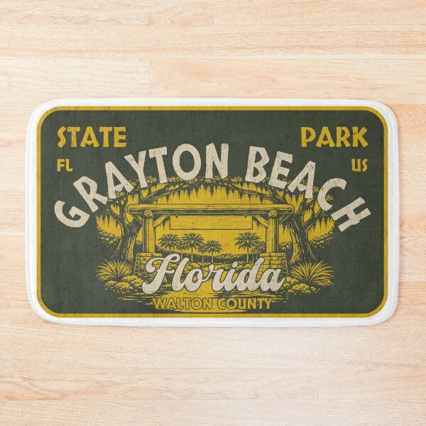 Item preview, Grayton Beach State Park, Walton County, Florida, badge design designed and sold by Wanderful-roads.