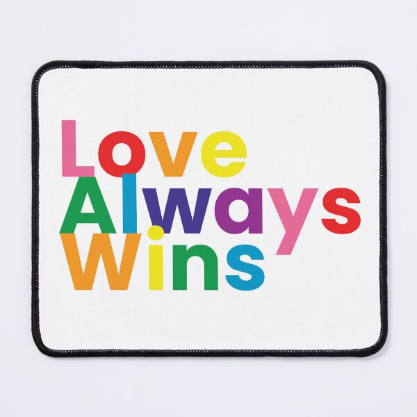 Item preview, Love Always Wins designed and sold by New York Doodle.