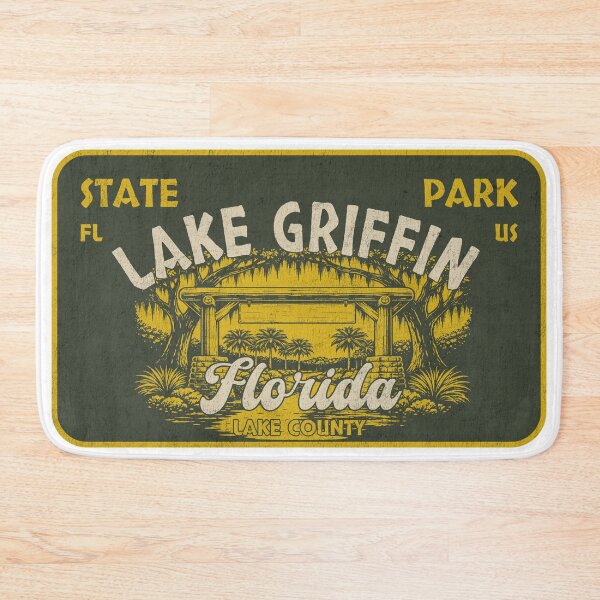 Item preview, Lake Griffin State Park, Lake County, Florida, badge design designed and sold by Wanderful-roads.